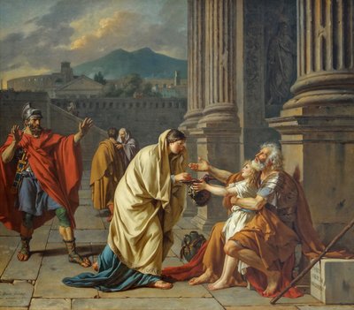 Belisarius Recognized by a Soldier by Jacques Louis David